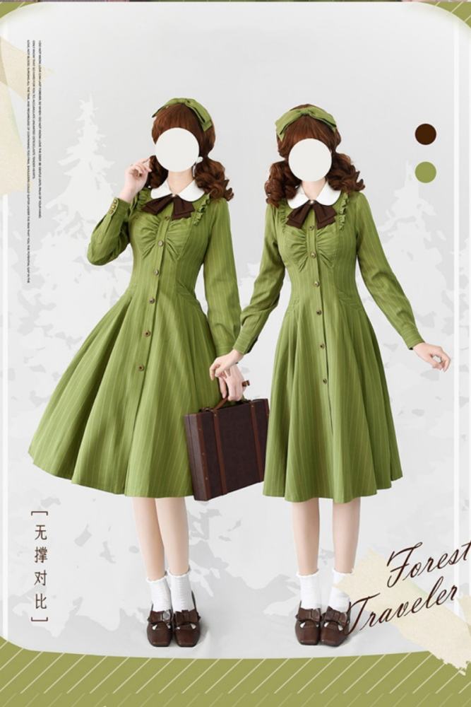 Forest Wardrobe Traveler in the Forest Classic Lolita Dress
