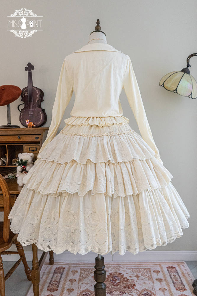Miss Point ~Little Fox in Wood Cotton Lolita Underskirt