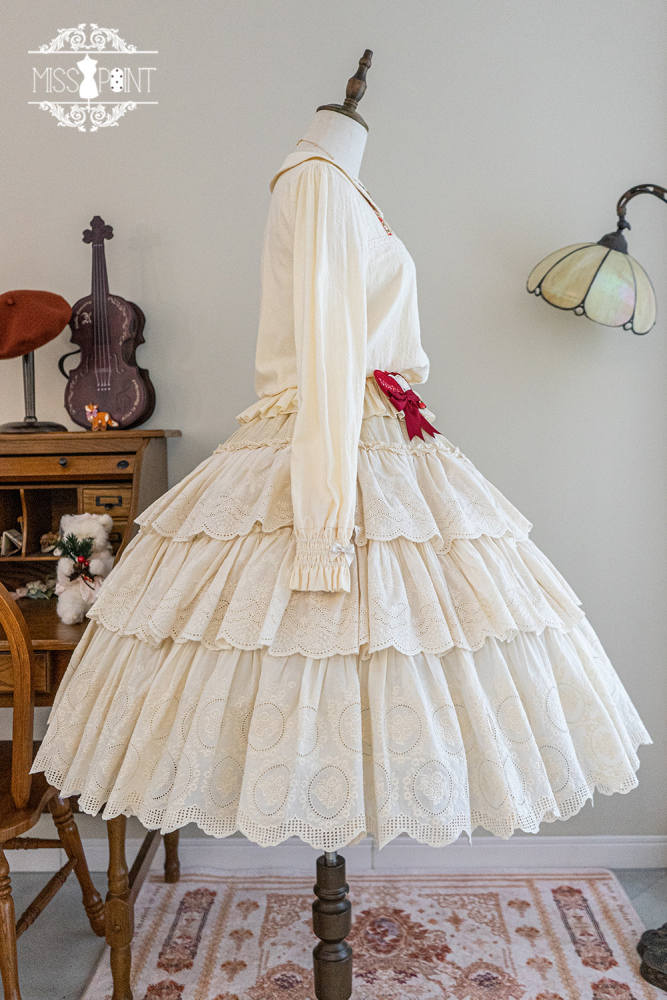 Miss Point ~Little Fox in Wood Cotton Lolita Underskirt