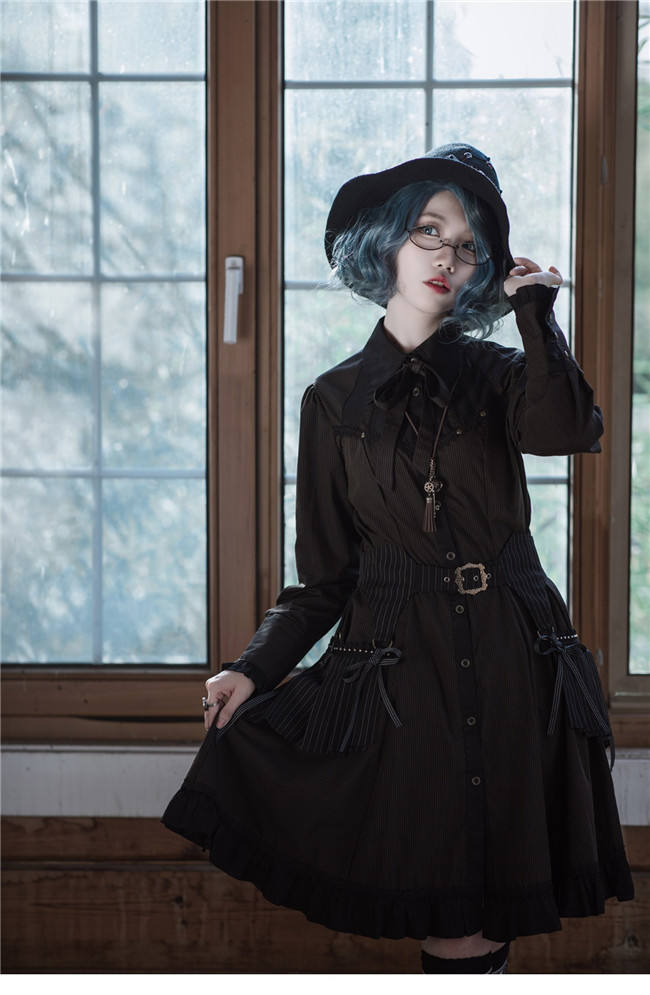 Steamland Steampunk Ouji Lolita Shirt Dress