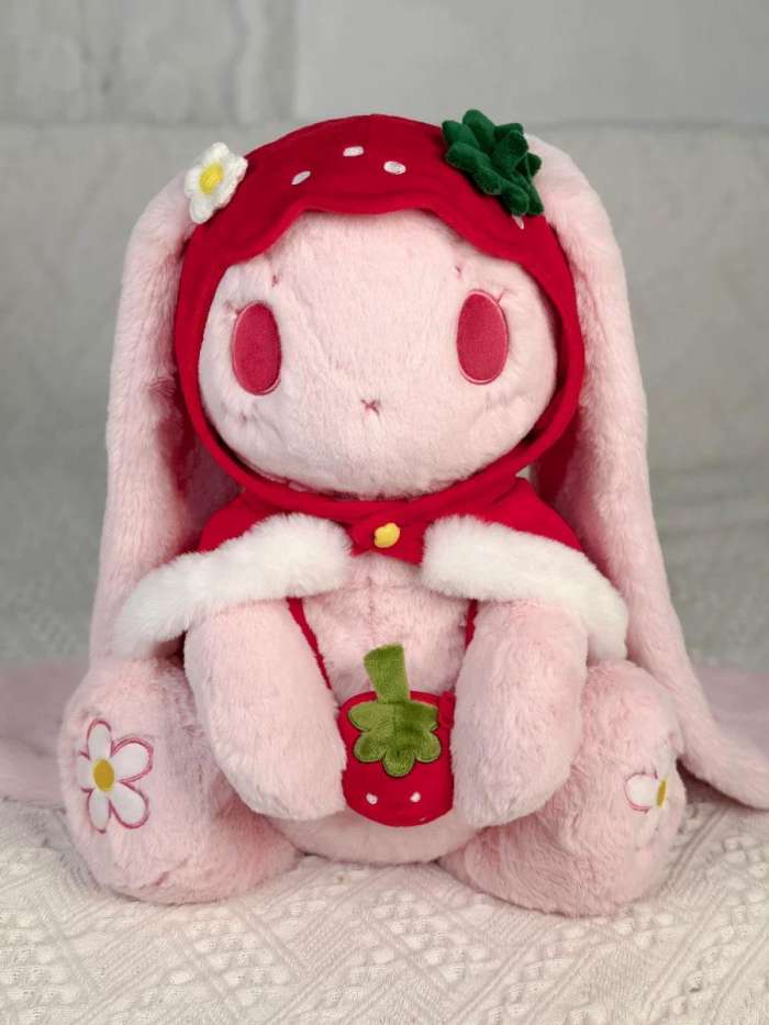 Rosy Dream Rabbit Lolita Bag and Doll