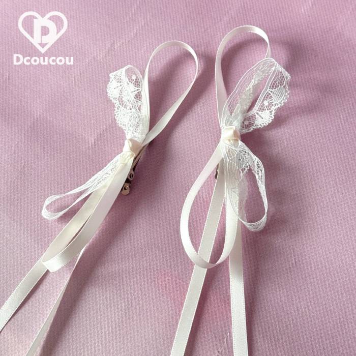 Dcoucou Pollin Girls Long Curls Lolita Wigs and Side Clips