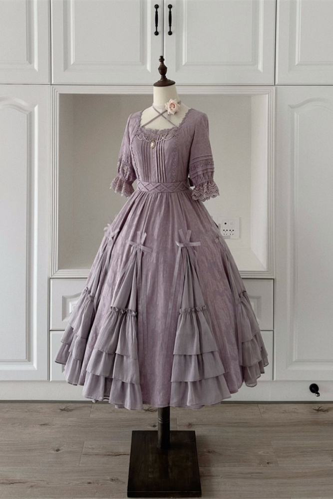 Culumi Lolita ~Misty Wonderland~ Cotton Retro Lolita OP 11 Colors