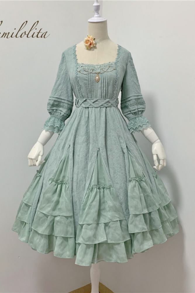 Culumi Lolita ~Misty Wonderland~ Cotton Retro Lolita OP 11 Colors