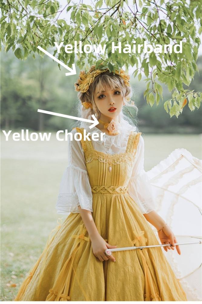 Culumi Lolita ~Misty Wonderland~ Lolita Hairband and Choker