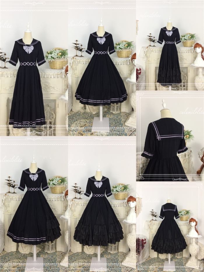 Culumi Lolita ~Misty Wonderland~ Sailor Collar OP 5 Colors