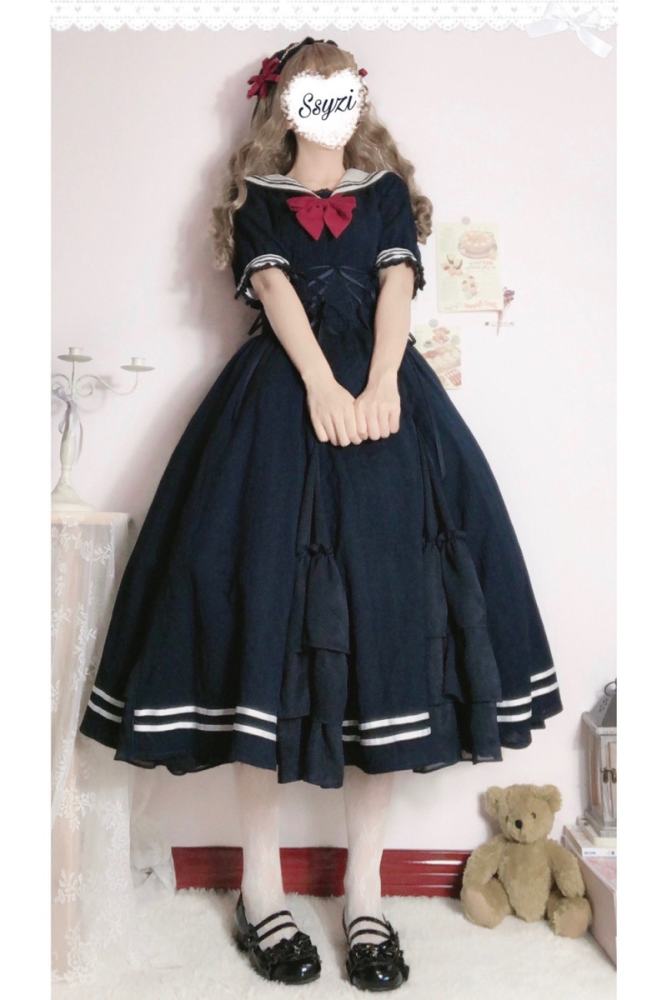 Culumi Lolita ~Misty Wonderland~ Sailor Collar OP 5 Colors