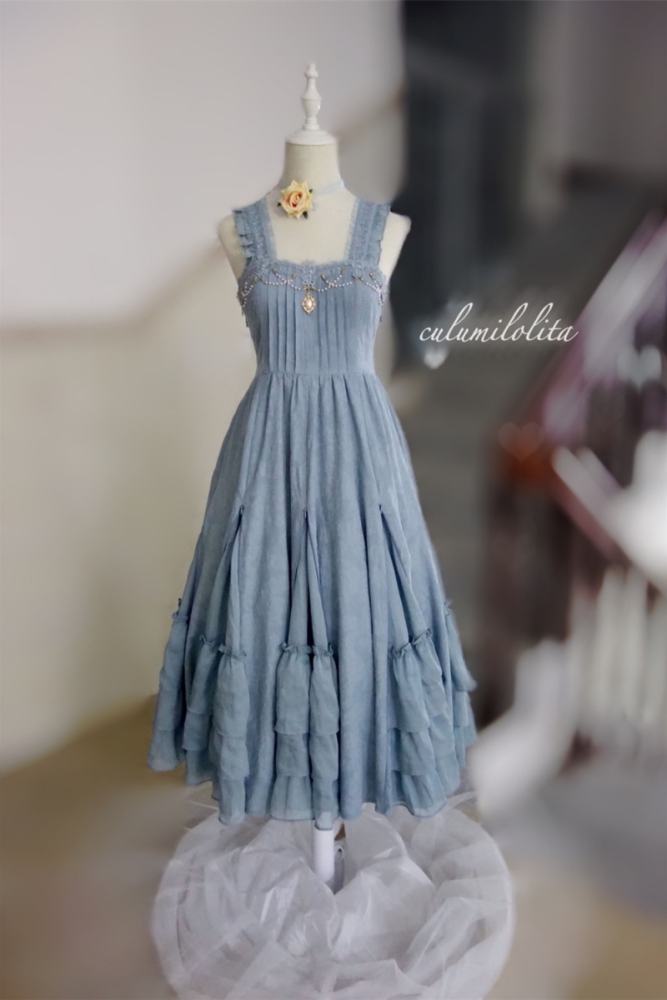 Culumi Lolita ~Misty Wonderland~ Cotton Retro Lolita JSK 12 Colors