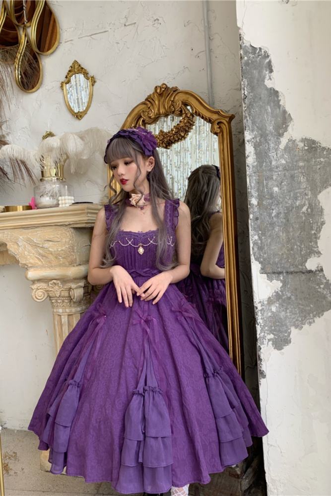 Culumi Lolita ~Misty Wonderland~ Cotton Retro Lolita JSK 12 Colors