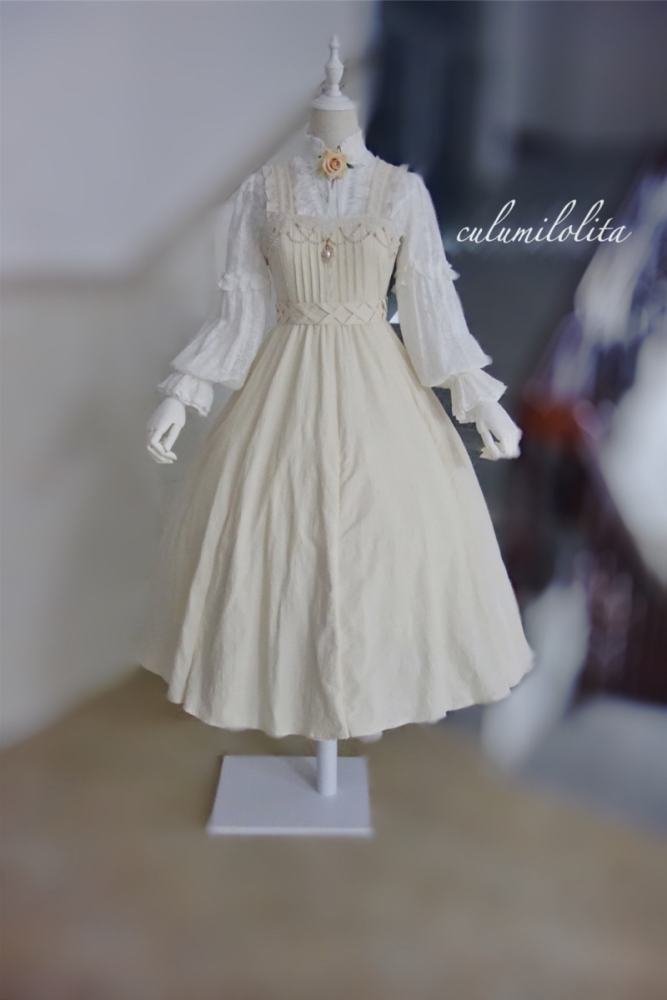 Culumi Lolita ~Misty Wonderland~ Cotton Retro Lolita JSK 12 Colors