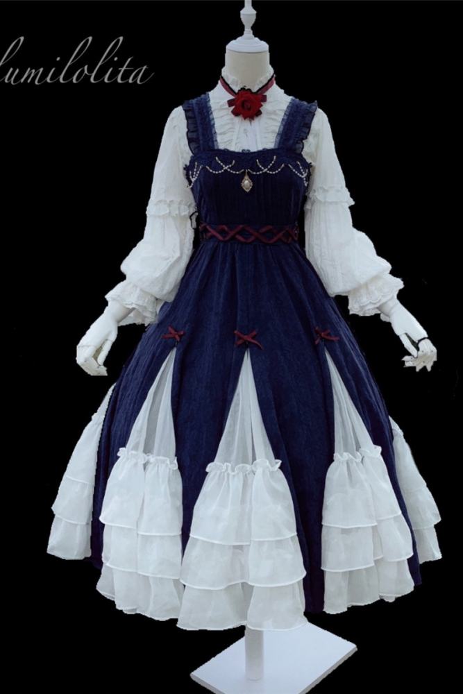 Culumi Lolita ~Misty Wonderland~ Cotton Retro Lolita JSK 12 Colors