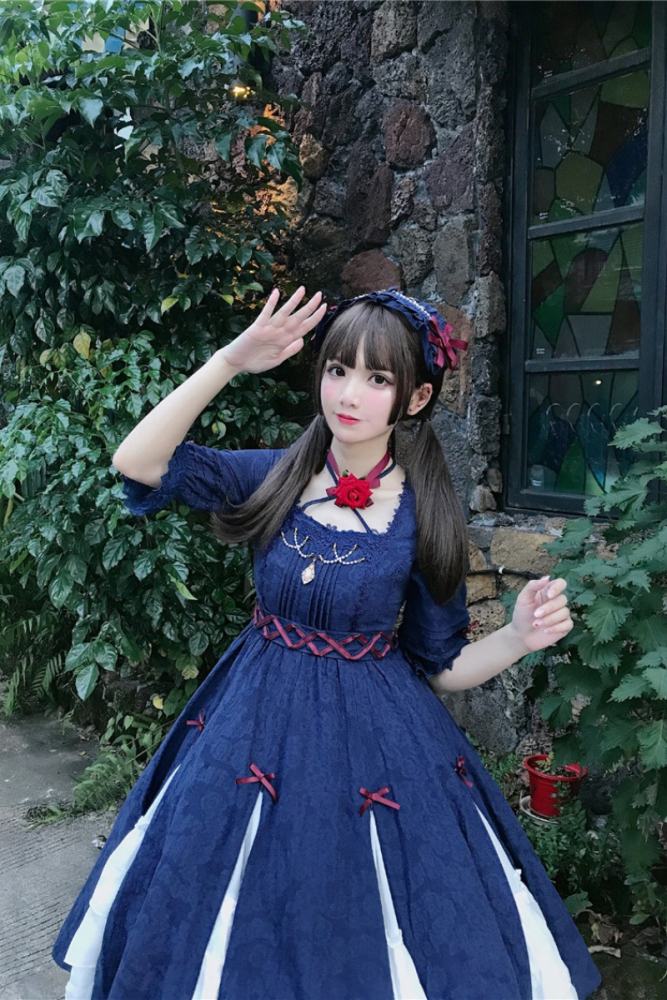 Culumi Lolita ~Misty Wonderland~ Cotton Retro Lolita OP 11 Colors
