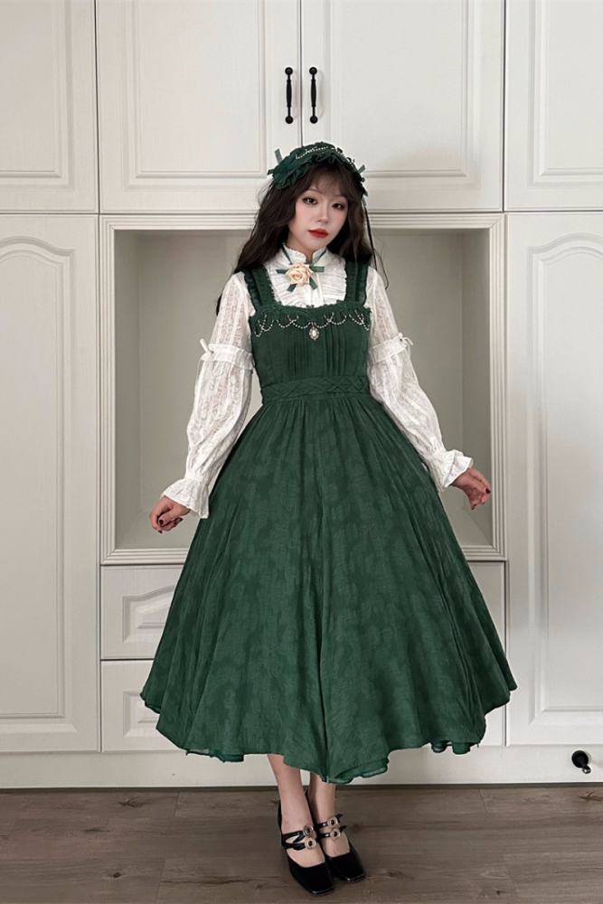 Culumi Lolita ~Misty Wonderland~ Cotton Retro Lolita JSK 12 Colors