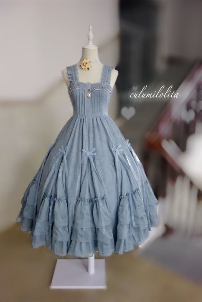 Culumi Lolita ~Misty Wonderland~ Cotton Retro Lolita JSK 12 Colors