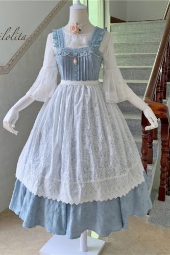 Culumi Lolita ~Misty Wonderland~ Lolita Blouse and Apron