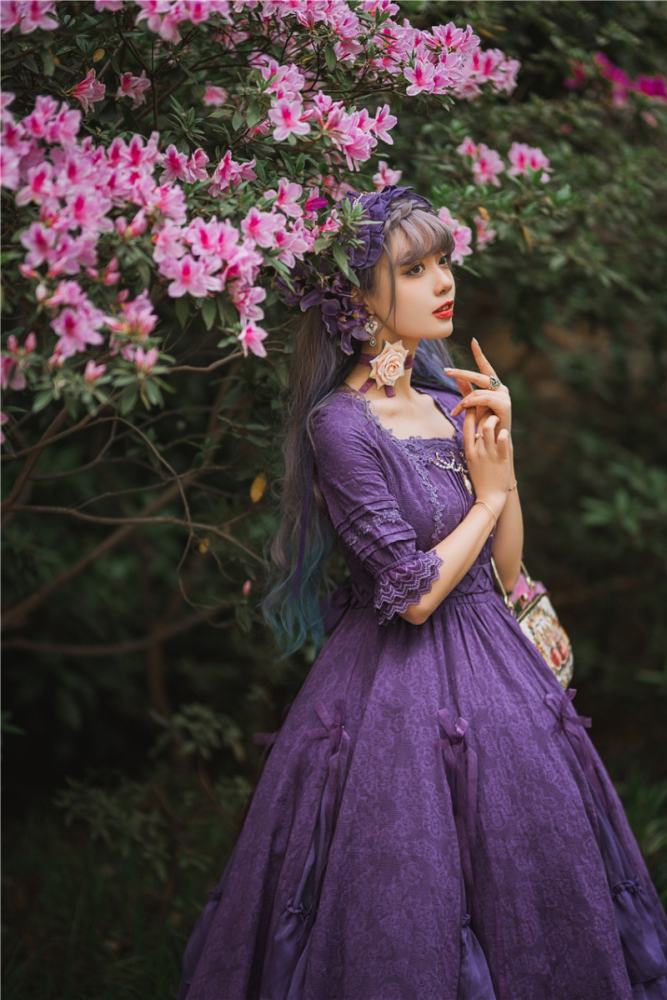 Culumi Lolita ~Misty Wonderland~ Cotton Retro Lolita OP 11 Colors