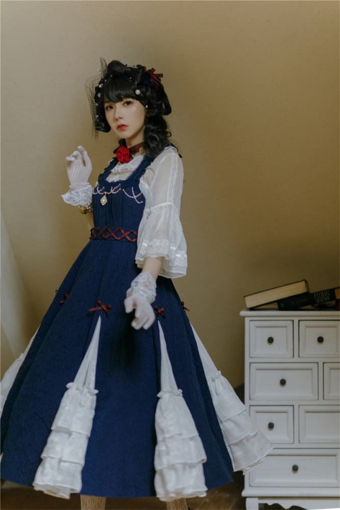 Culumi Lolita ~Misty Wonderland~ Cotton Retro Lolita JSK 12 Colors
