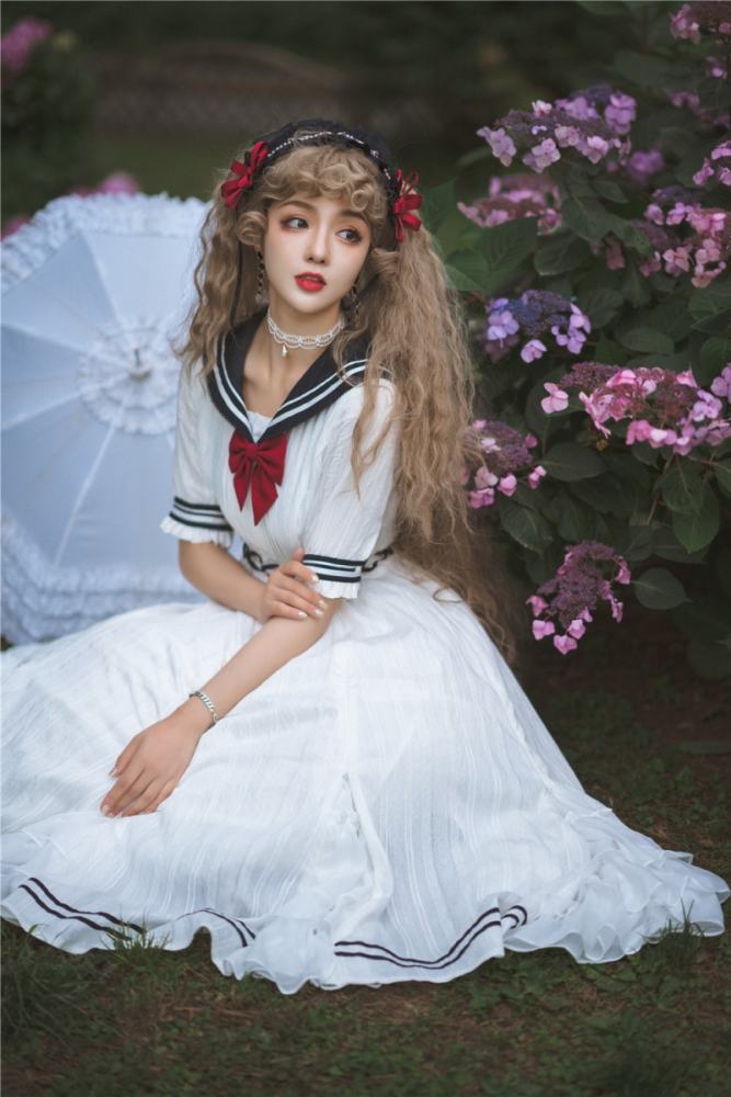 Culumi Lolita ~Misty Wonderland~ Sailor Collar OP 5 Colors