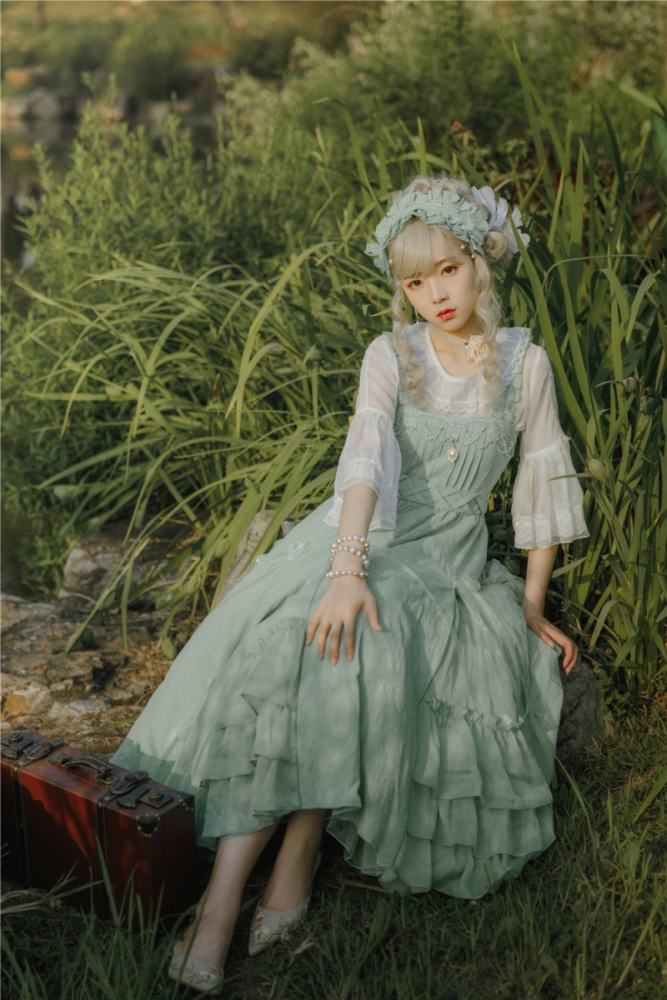 Culumi Lolita ~Misty Wonderland~ Cotton Retro Lolita JSK 12 Colors
