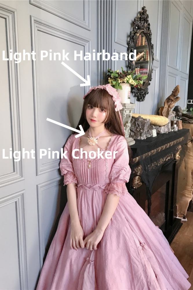 Culumi Lolita ~Misty Wonderland~ Lolita Hairband and Choker