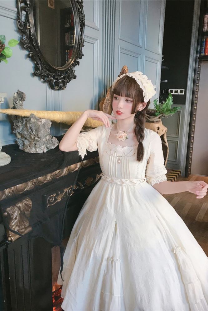 Culumi Lolita ~Misty Wonderland~ Cotton Retro Lolita OP 11 Colors