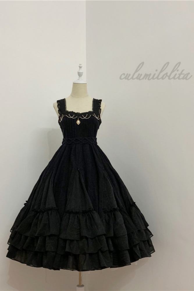 Culumi Lolita ~Misty Wonderland~ Cotton Retro Lolita JSK 12 Colors