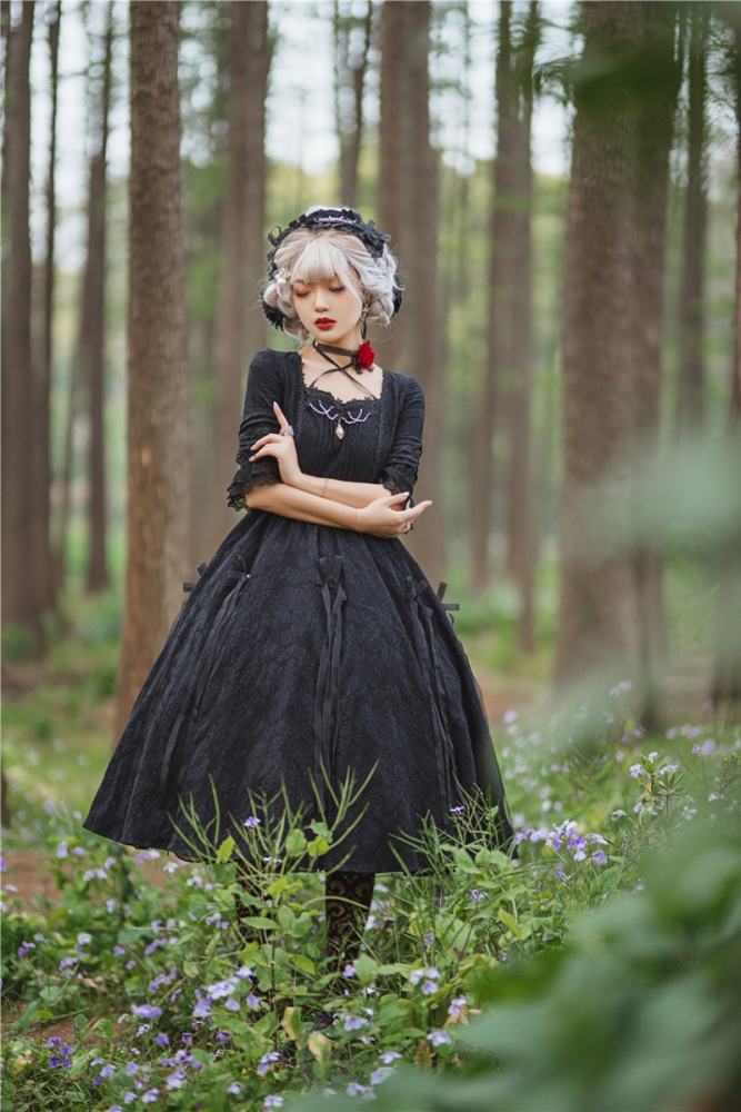 Culumi Lolita ~Misty Wonderland~ Cotton Retro Lolita OP 11 Colors