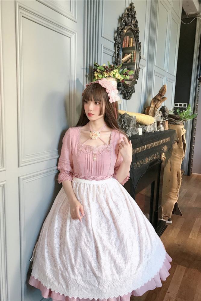 Culumi Lolita ~Misty Wonderland~ Lolita Blouse and Apron