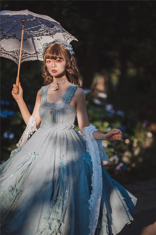 Culumi Lolita ~Misty Wonderland~ Cotton Retro Lolita JSK 12 Colors