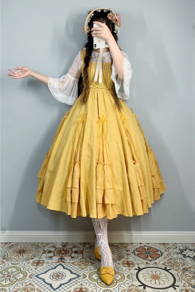 Culumi Lolita ~Misty Wonderland~ Cotton Retro Lolita JSK 12 Colors