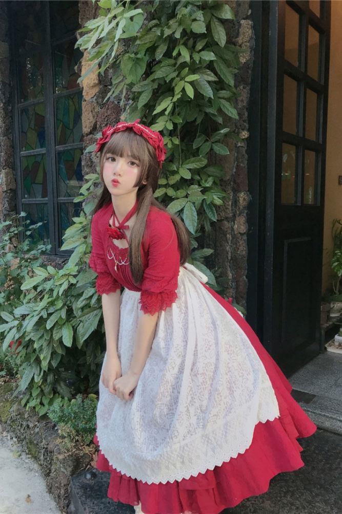 Culumi Lolita ~Misty Wonderland~ Cotton Retro Lolita OP 11 Colors