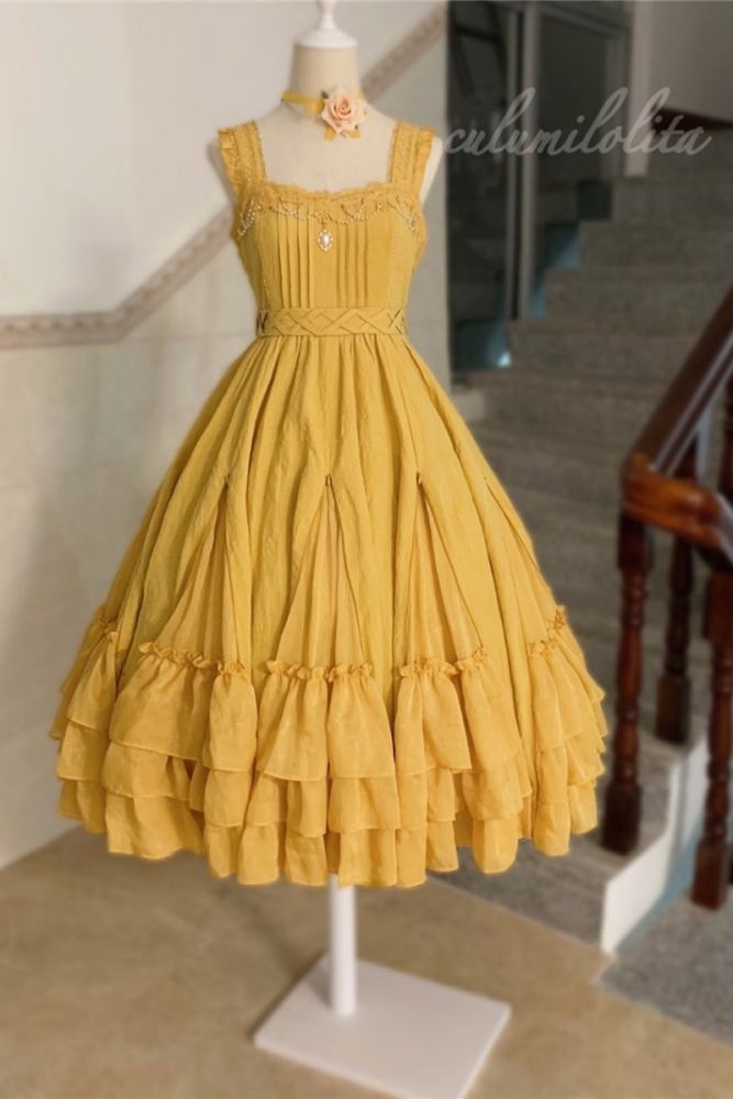 Culumi Lolita ~Misty Wonderland~ Cotton Retro Lolita JSK 12 Colors