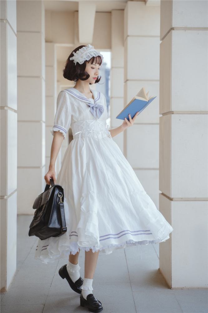 Culumi Lolita ~Misty Wonderland~ Sailor Collar OP 5 Colors