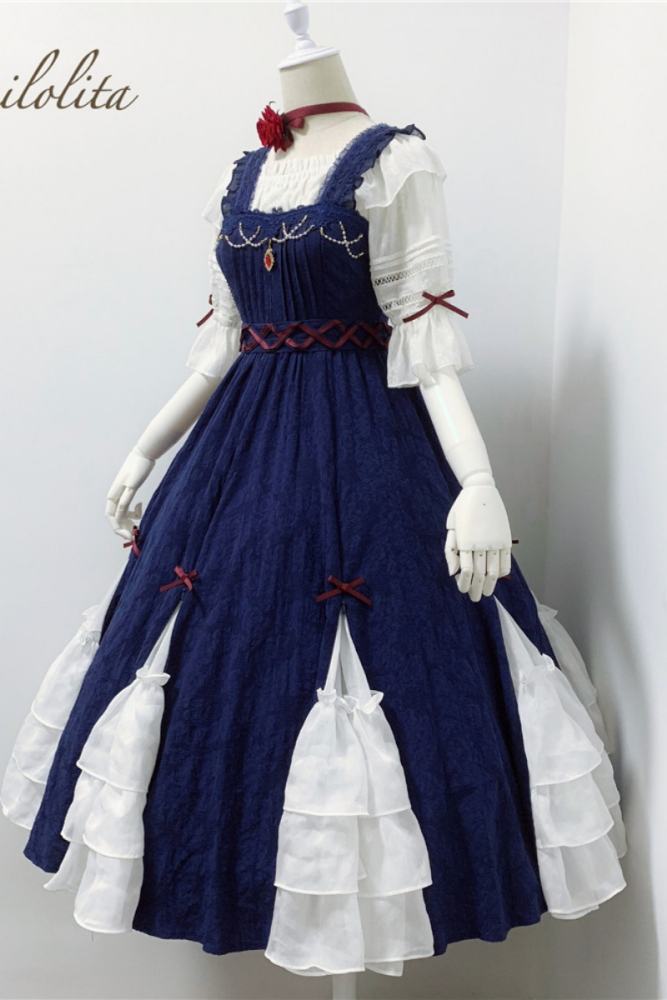 Culumi Lolita ~Misty Wonderland~ Cotton Retro Lolita JSK 12 Colors