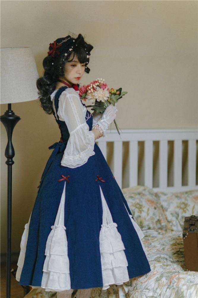 Culumi Lolita ~Misty Wonderland~ Cotton Retro Lolita JSK 12 Colors
