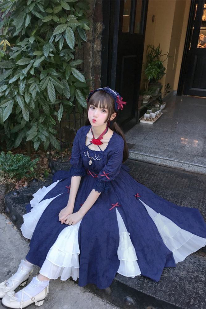 Culumi Lolita ~Misty Wonderland~ Cotton Retro Lolita OP 11 Colors
