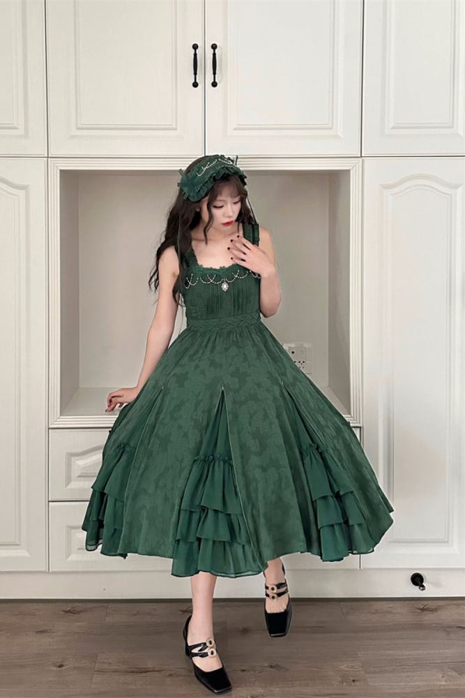 Culumi Lolita ~Misty Wonderland~ Cotton Retro Lolita JSK 12 Colors