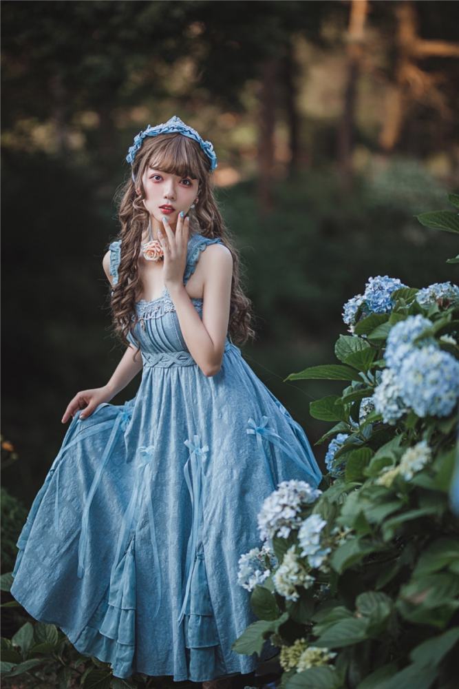 Culumi Lolita ~Misty Wonderland~ Cotton Retro Lolita JSK 12 Colors