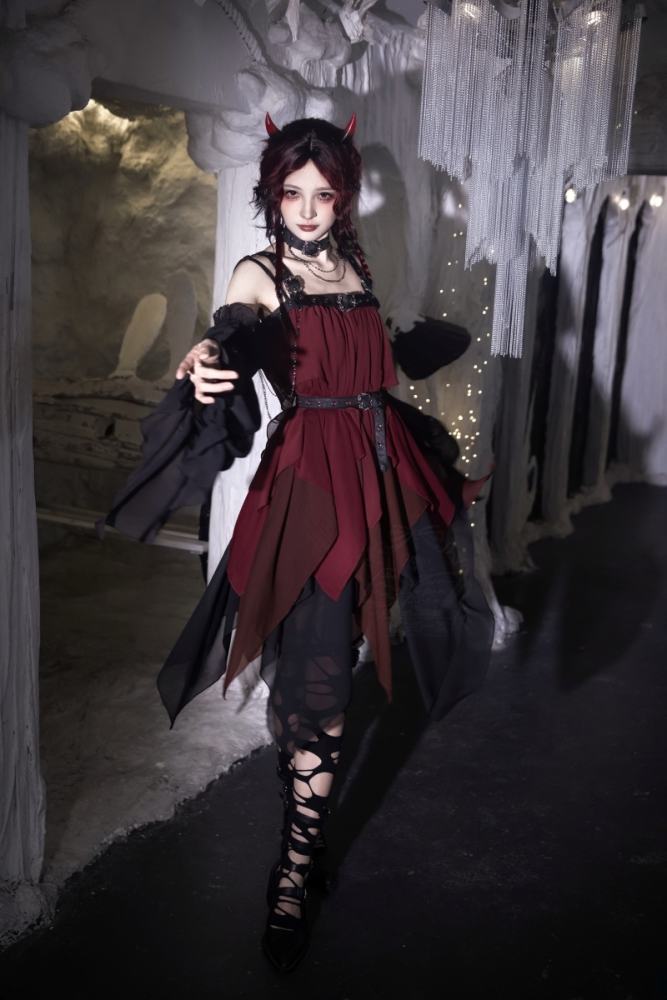 SDMYIYE ~River Styx Jellyfish~ Subculture Ombre Gothic Punk Lolita JSK