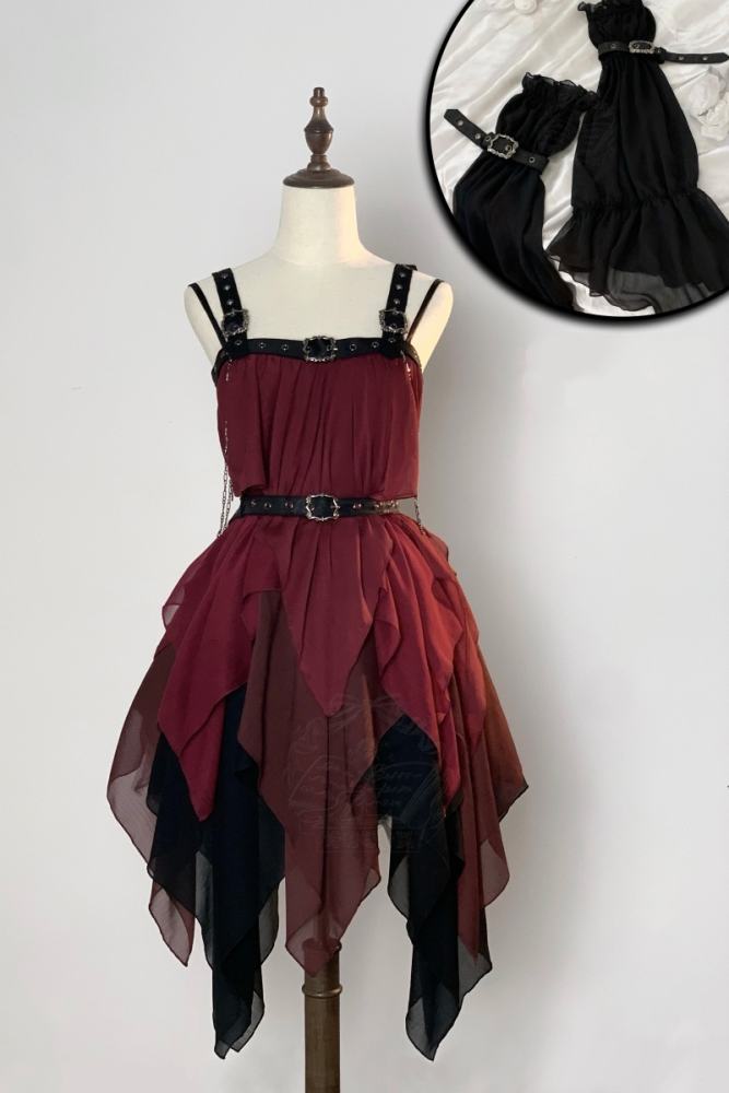 SDMYIYE ~River Styx Jellyfish~ Subculture Ombre Gothic Punk Lolita JSK