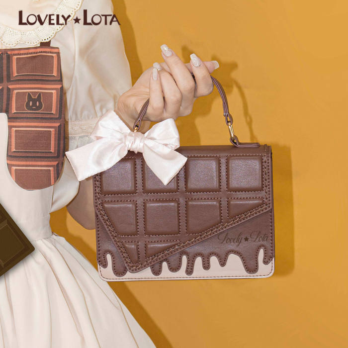 Lovely Lota ~Chocolate cube Lolita Bag