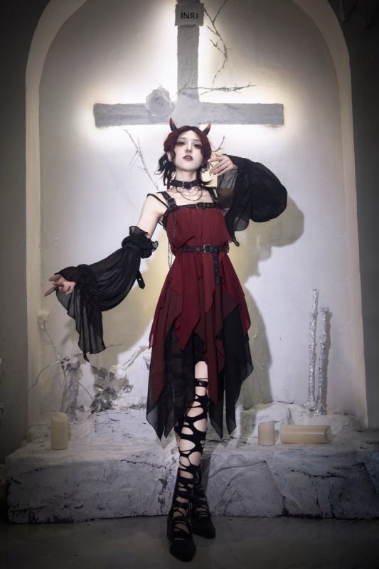 SDMYIYE ~River Styx Jellyfish~ Subculture Ombre Gothic Punk Lolita JSK