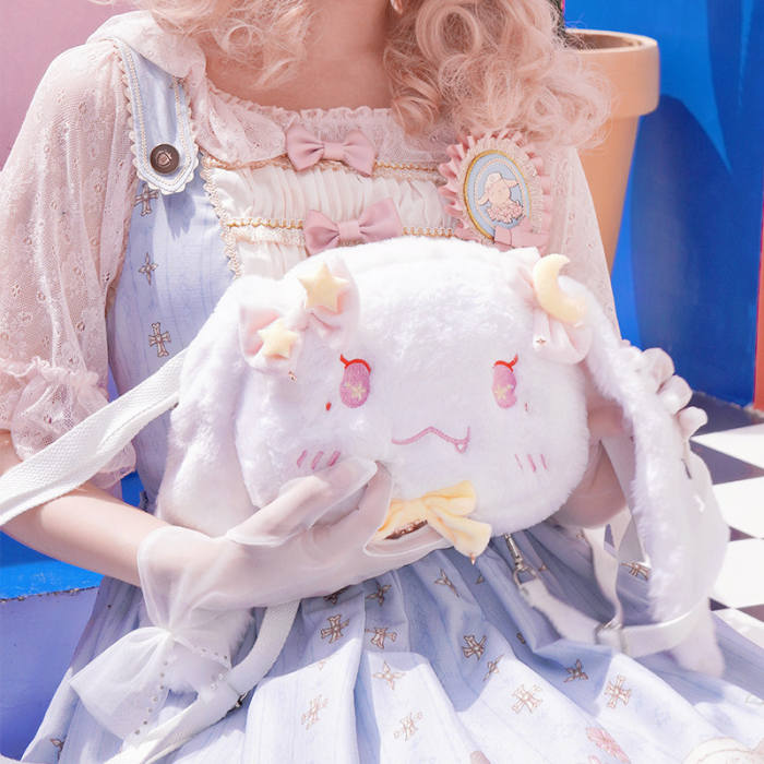 Lovely Lota Moon Star Bunny Bag