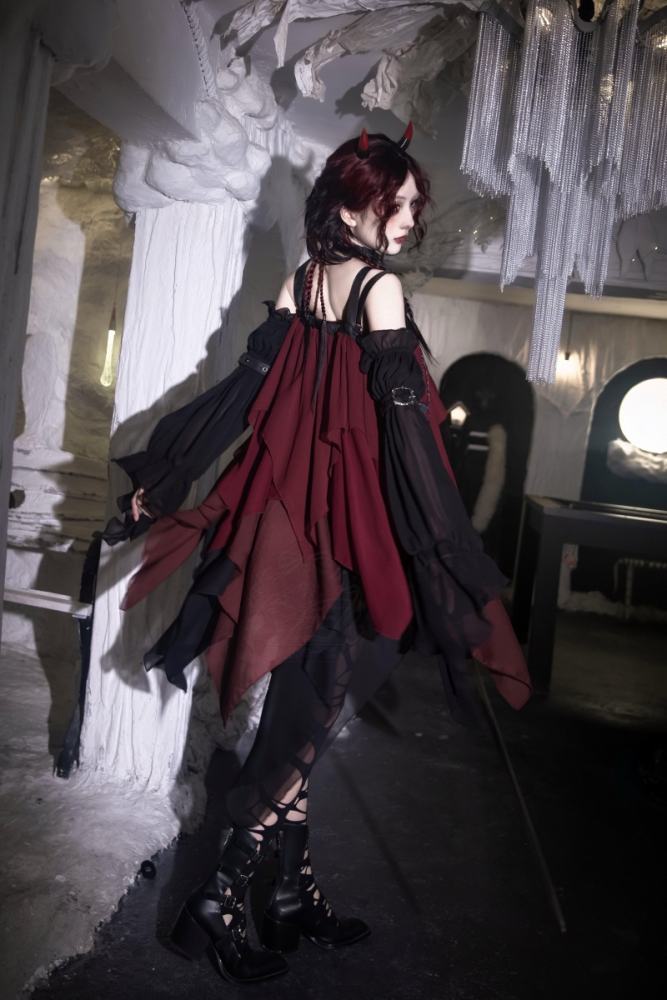 SDMYIYE ~River Styx Jellyfish~ Subculture Ombre Gothic Punk Lolita JSK
