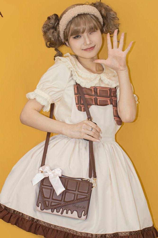 Lovely Lota ~Chocolate cube Lolita Bag