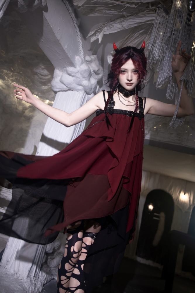 SDMYIYE ~River Styx Jellyfish~ Subculture Ombre Gothic Punk Lolita JSK
