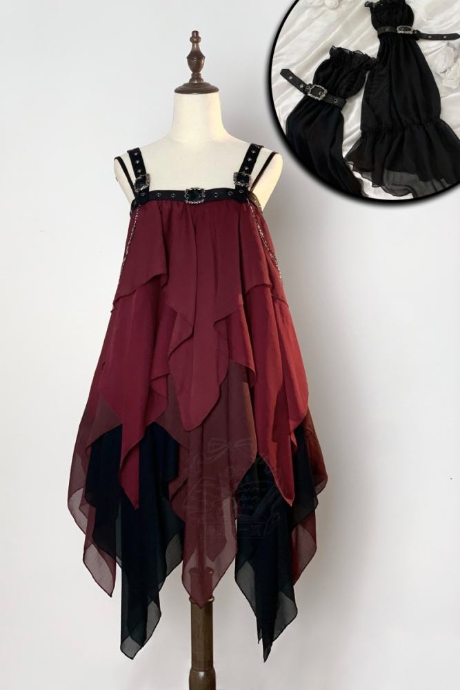 SDMYIYE ~River Styx Jellyfish~ Subculture Ombre Gothic Punk Lolita JSK