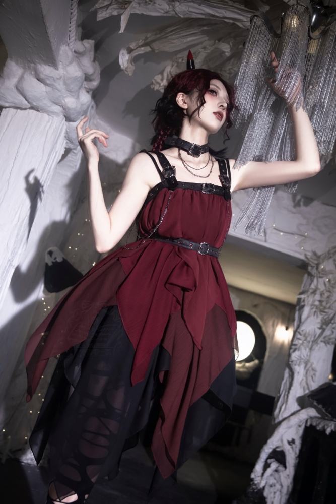 SDMYIYE ~River Styx Jellyfish~ Subculture Ombre Gothic Punk Lolita JSK