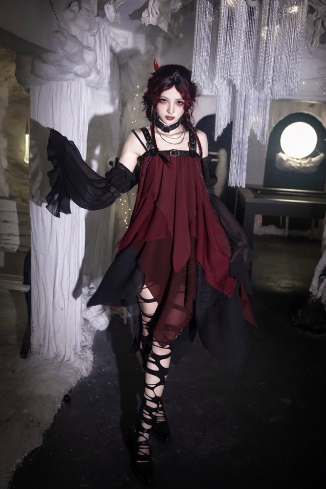 SDMYIYE ~River Styx Jellyfish~ Subculture Ombre Gothic Punk Lolita JSK