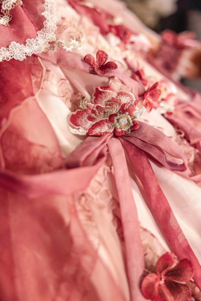 Bramble Rose ~Flower Stream~ Hanfu Qi Lolita OP 4 Colors